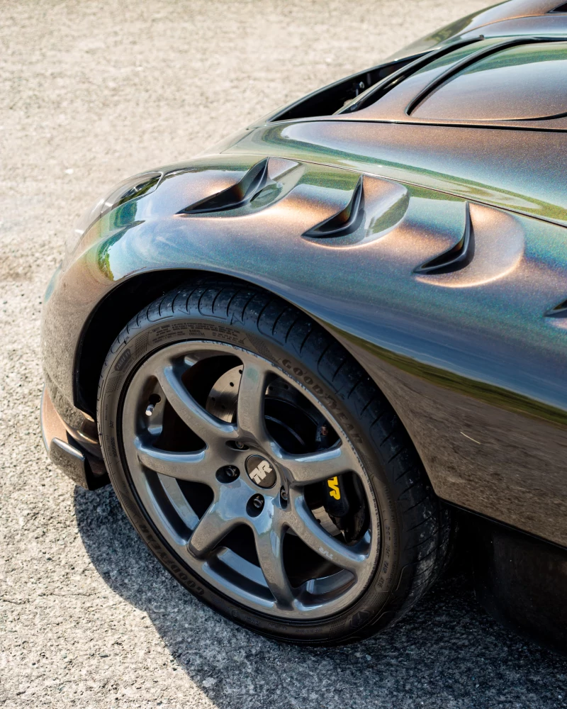 2005 TVR Sagaris - Un schéma de peinture unique !
