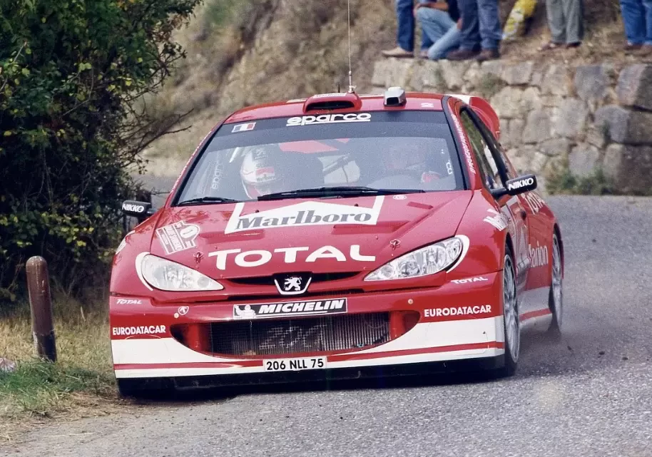 Peugeot 206 WRC Winner Car
