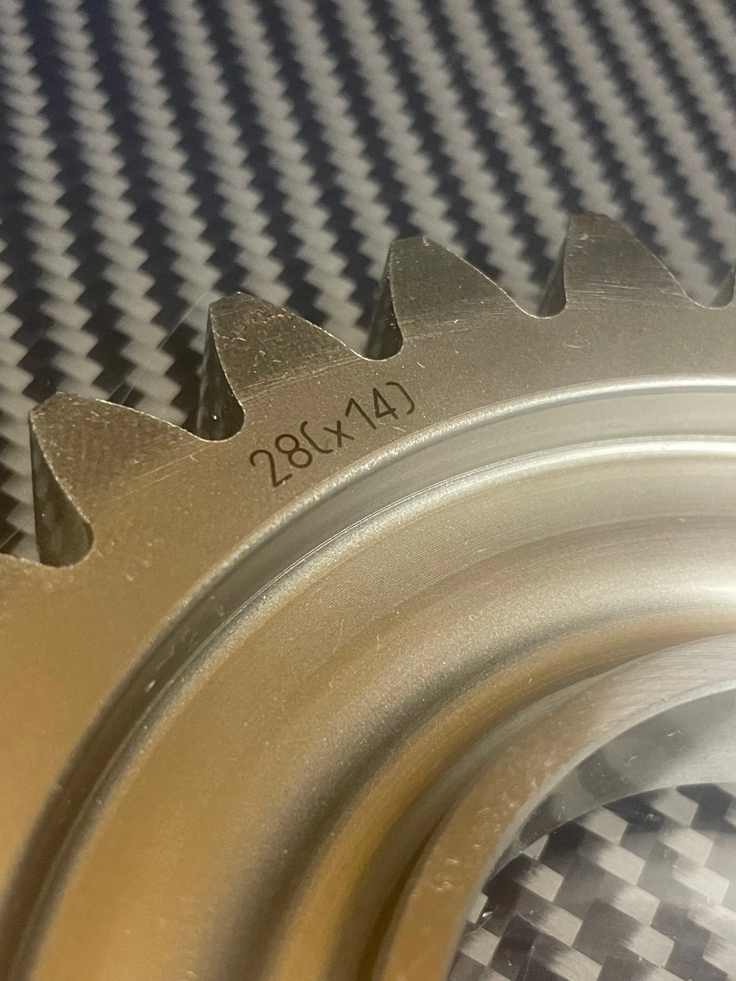 28-tooth (14x28) C3 Rally2 wheel