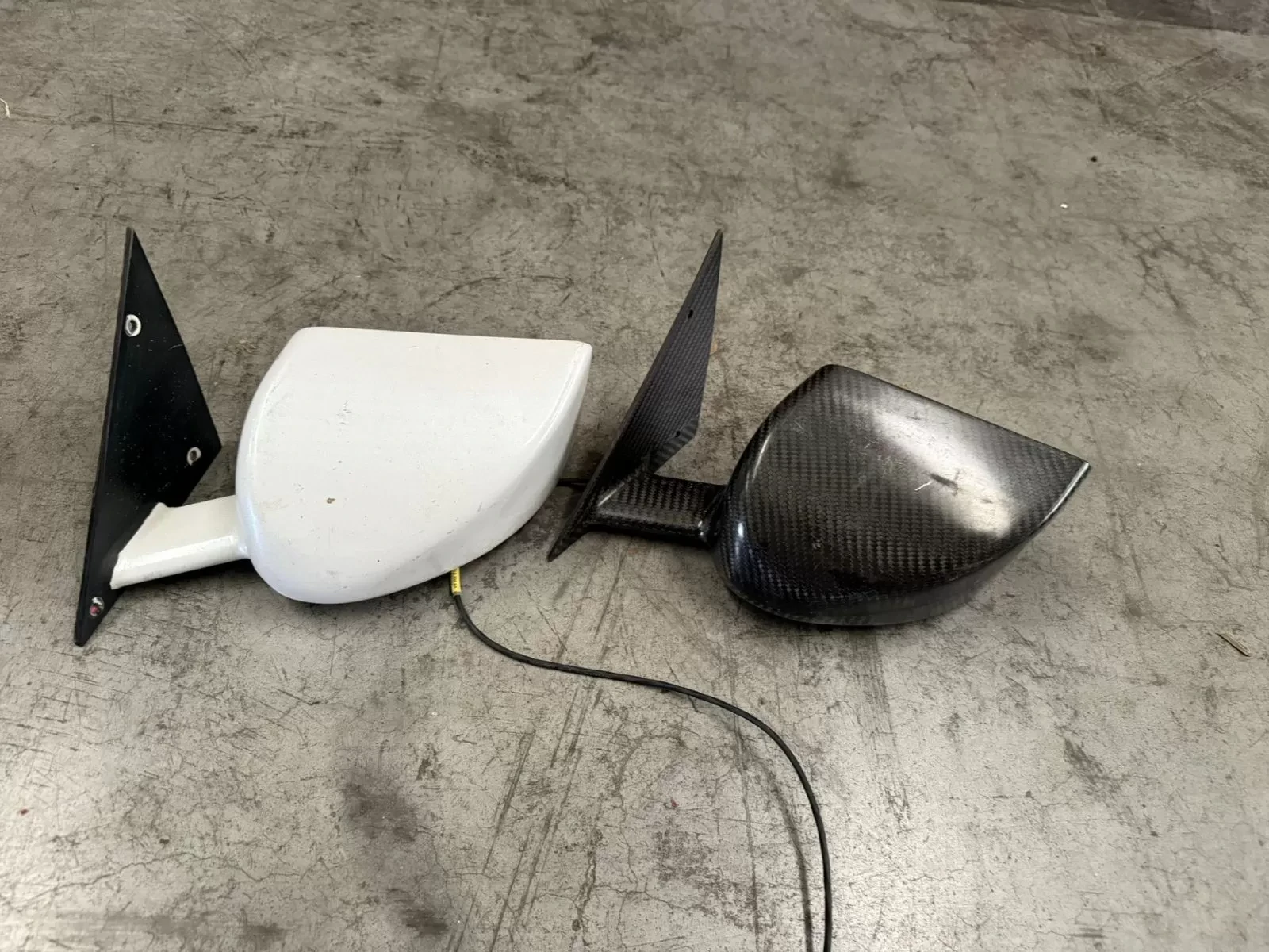 Electric carbon mirrors - Porsche 997 RSR – photo 2