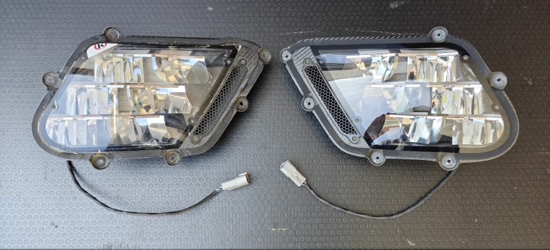 Mercedess AMG GT3 EVO additional lights for 24H series