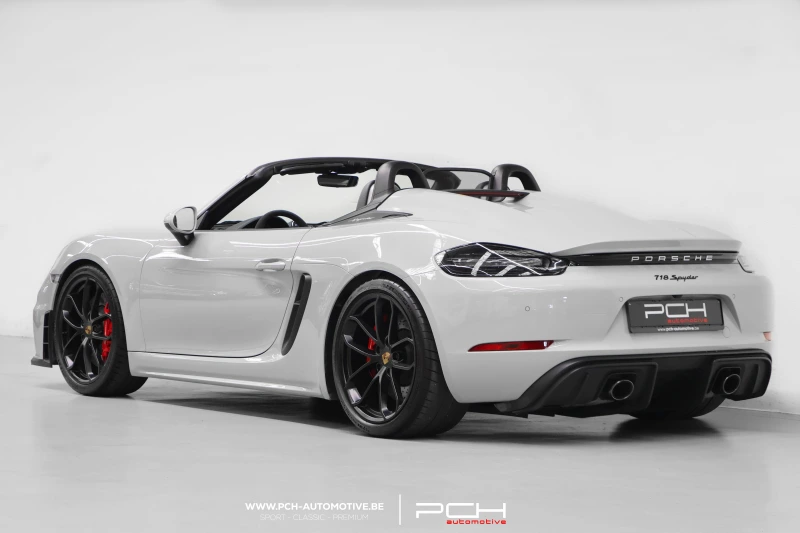 PORSCHE 718 Spyder 4.0 420cv - Boîte Manuelle - 10.300 Kms - 2021