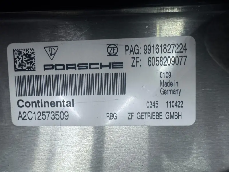 Calculateur de boîte PDK Porsche 718 Cayman GT4 RS - 99161827224
