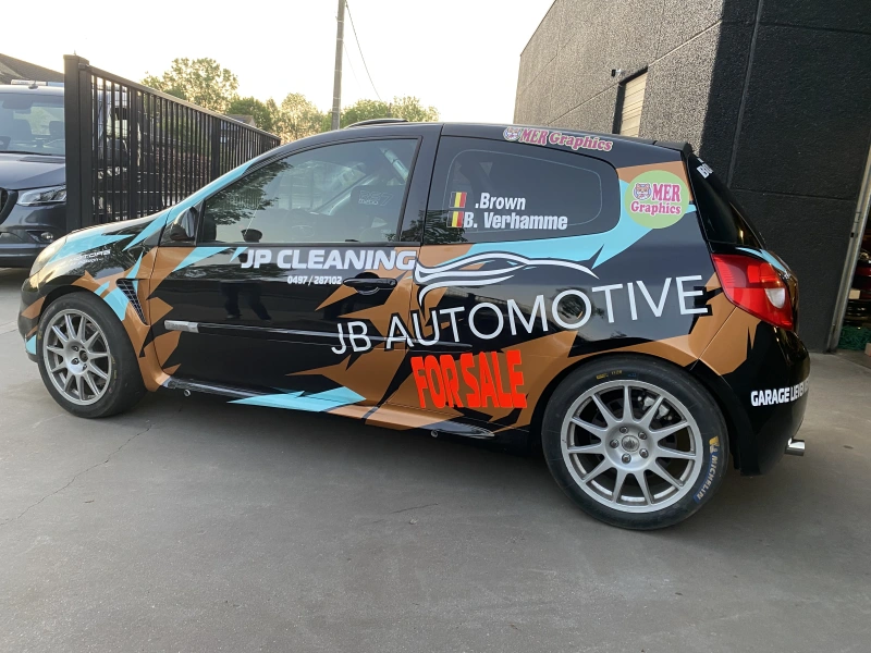 Renault Clio rs for rally with new engine