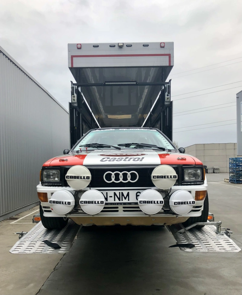 Réplique de l'Audi rallye quattro du Groupe 4