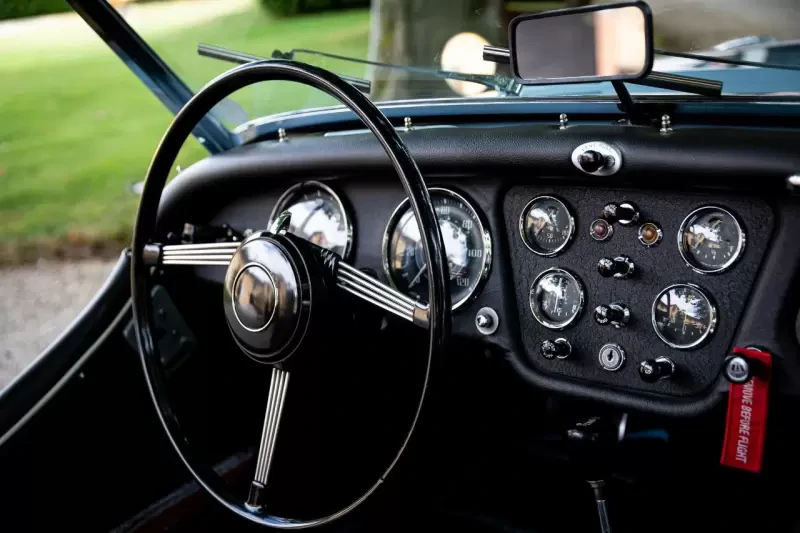 Superb Triumph tr3 A with Overdrive