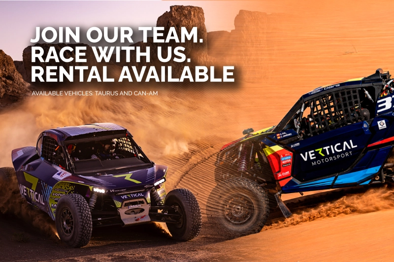 LOCATION RALLYE RAID - CHALLENGER & SSV | RACE WITH US