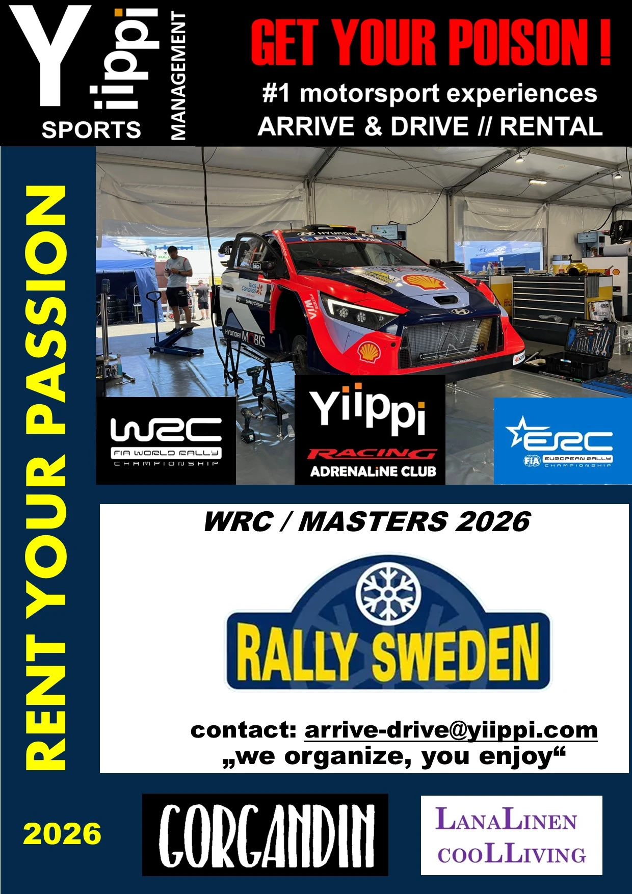 Arrive&Drive package - Hyundai I20 Rally2/Step2 – photo 3