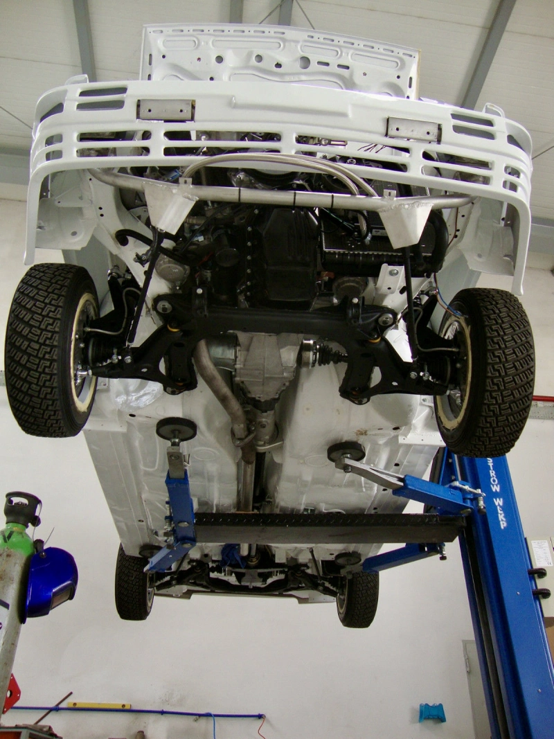 Réplique de l'Audi rallye quattro du Groupe 4