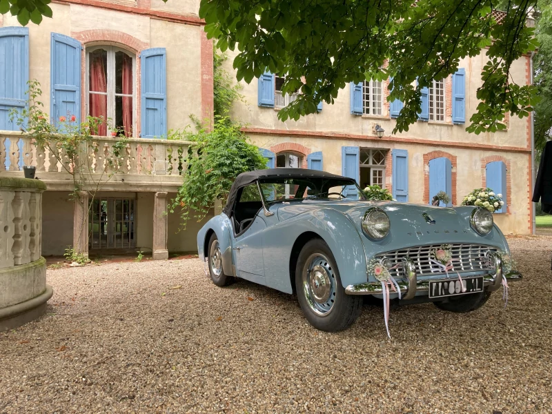 Superb Triumph tr3 A with Overdrive