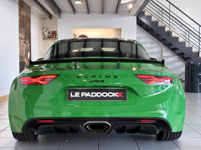 Alpine A110 S - Pack Aero - Couleur Heritage Vert Jardin 47/110 - PPF Complet