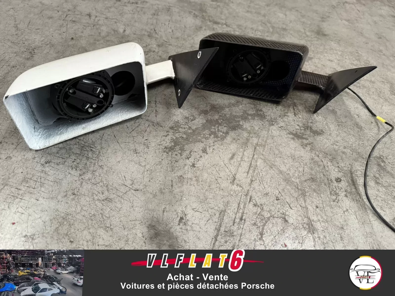 Electric carbon mirrors - Porsche 997 RSR – photo 1