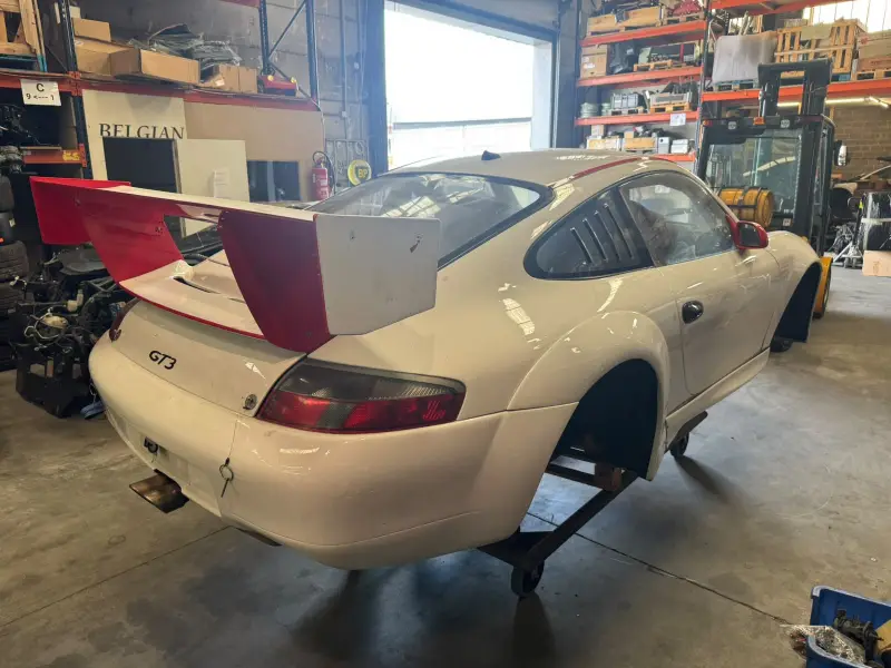 Porsche 996 GT3 de 2000.