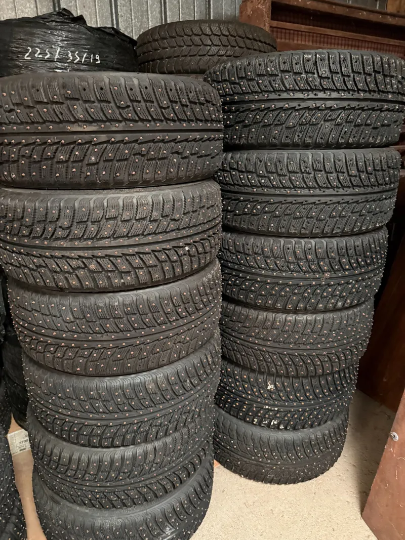 New studded tyres