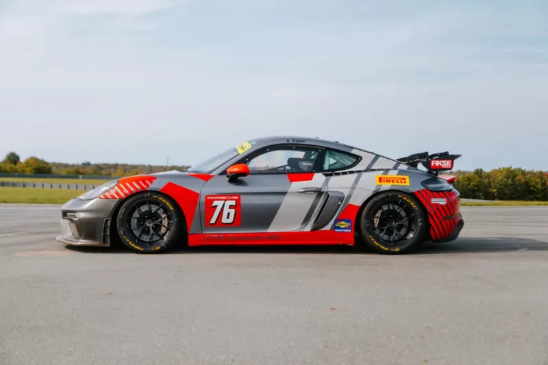 2019 Porsche 718 GT4 Clubsport MR W/ Big Spares Package