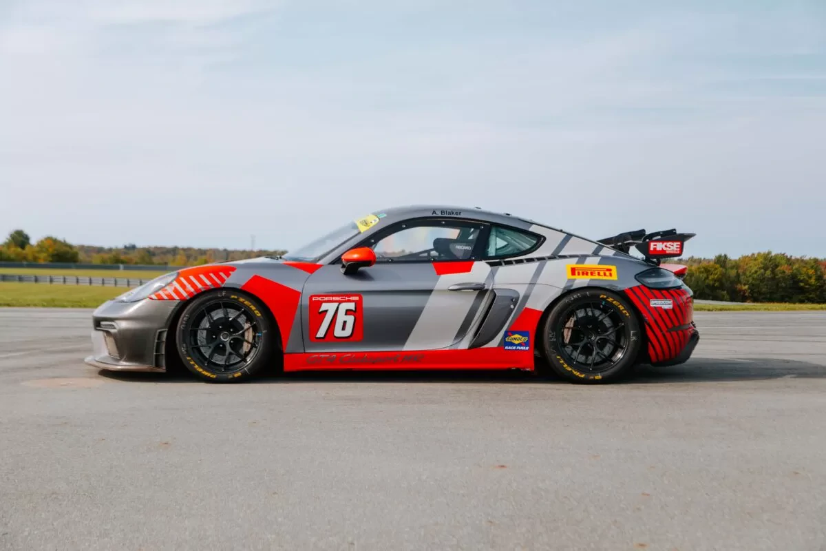 2019 Porsche 718 GT4 Clubsport MR W/ Big Spares Package