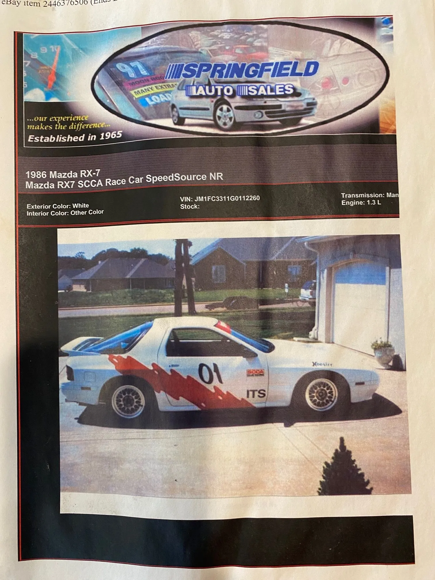 Mazda RX-7 de 1986 construite par Speedsource, catégorie ITS – photo 8