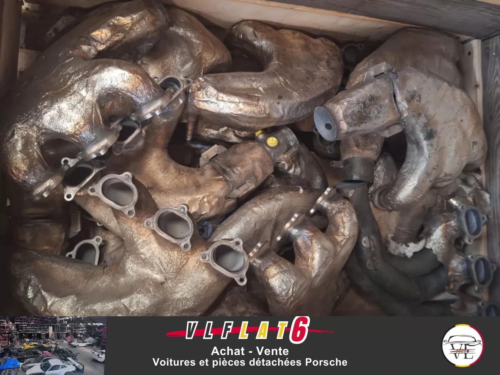 Collecteur d’échappement Porsche 996 / 997 RSR – Plusieurs en stock ! – photo 1