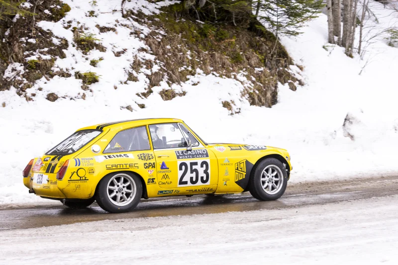 Mgb GT Sebring rallye historique