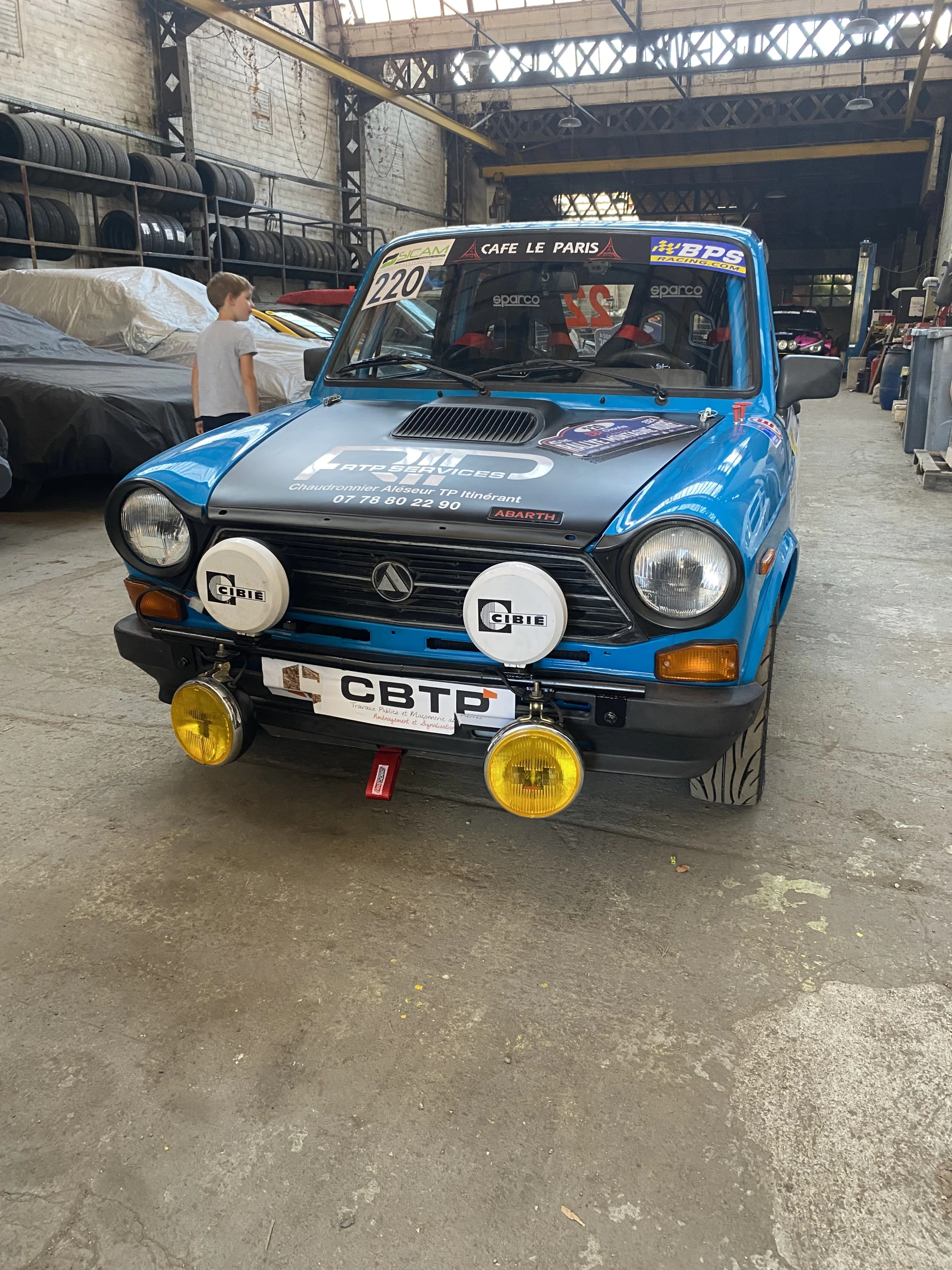 VENDS AUTOBIANCHI A 112 ABARTH RALLYE