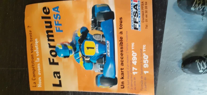 Kart complet châssis moteur