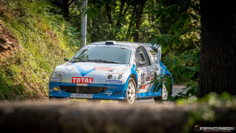 206 WRC EX GLACE EX VOITURE DU FILM MICHEL VAILLANT