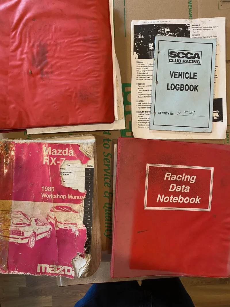 Mazda RX-7 de 1986 construite par Speedsource, catégorie ITS
