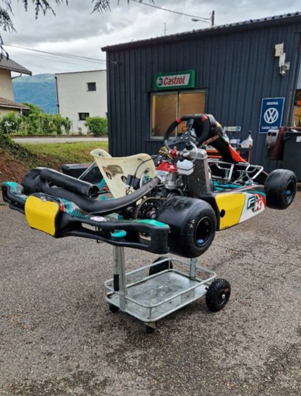 Rotax 125 - Formula k chassis – photo 3