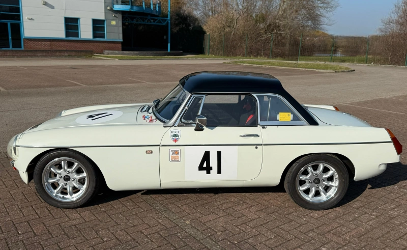 MGB Historic Race Car