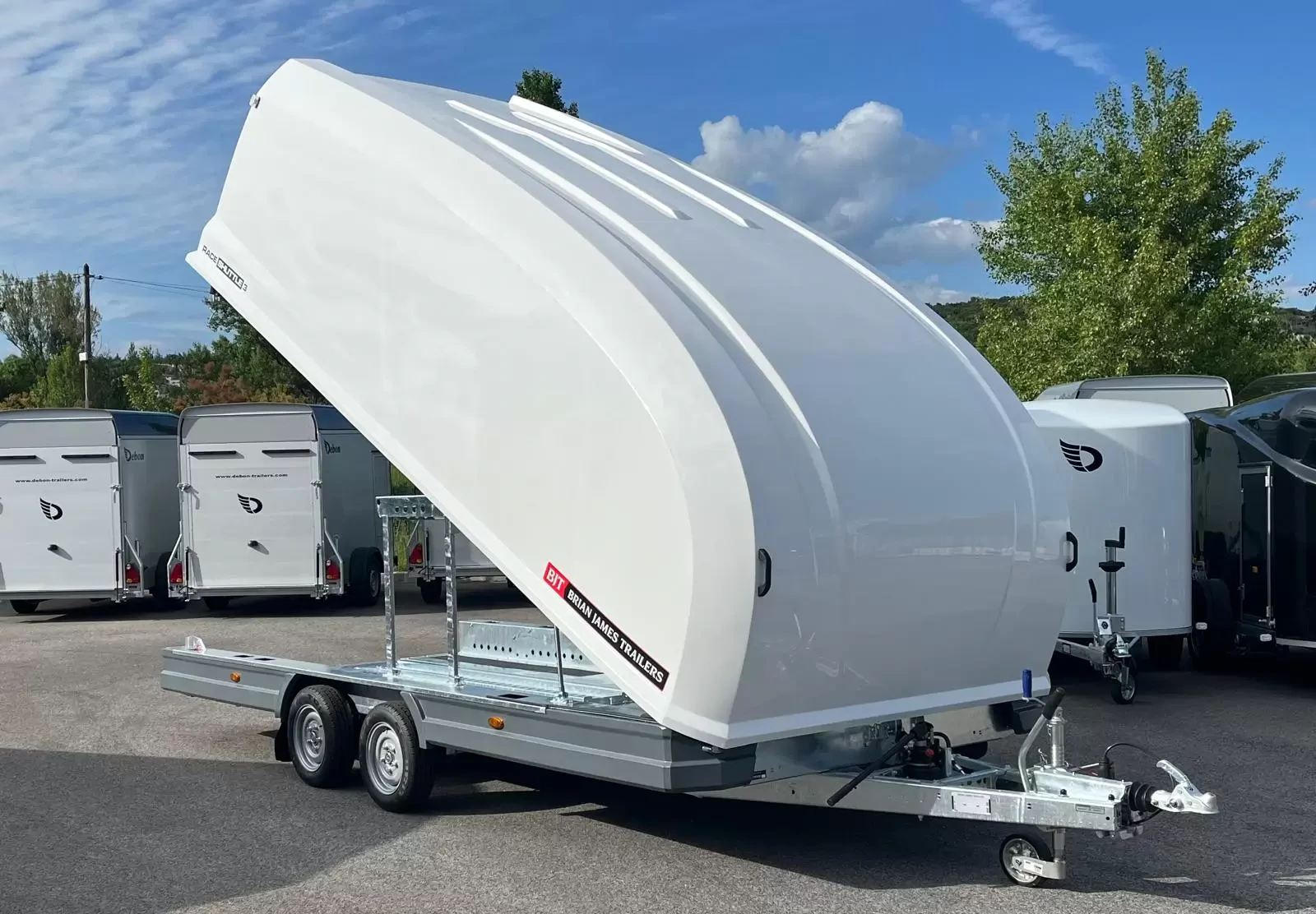 Remorque porte voiture BRIAN JAMES RACE SHUTTLE 3