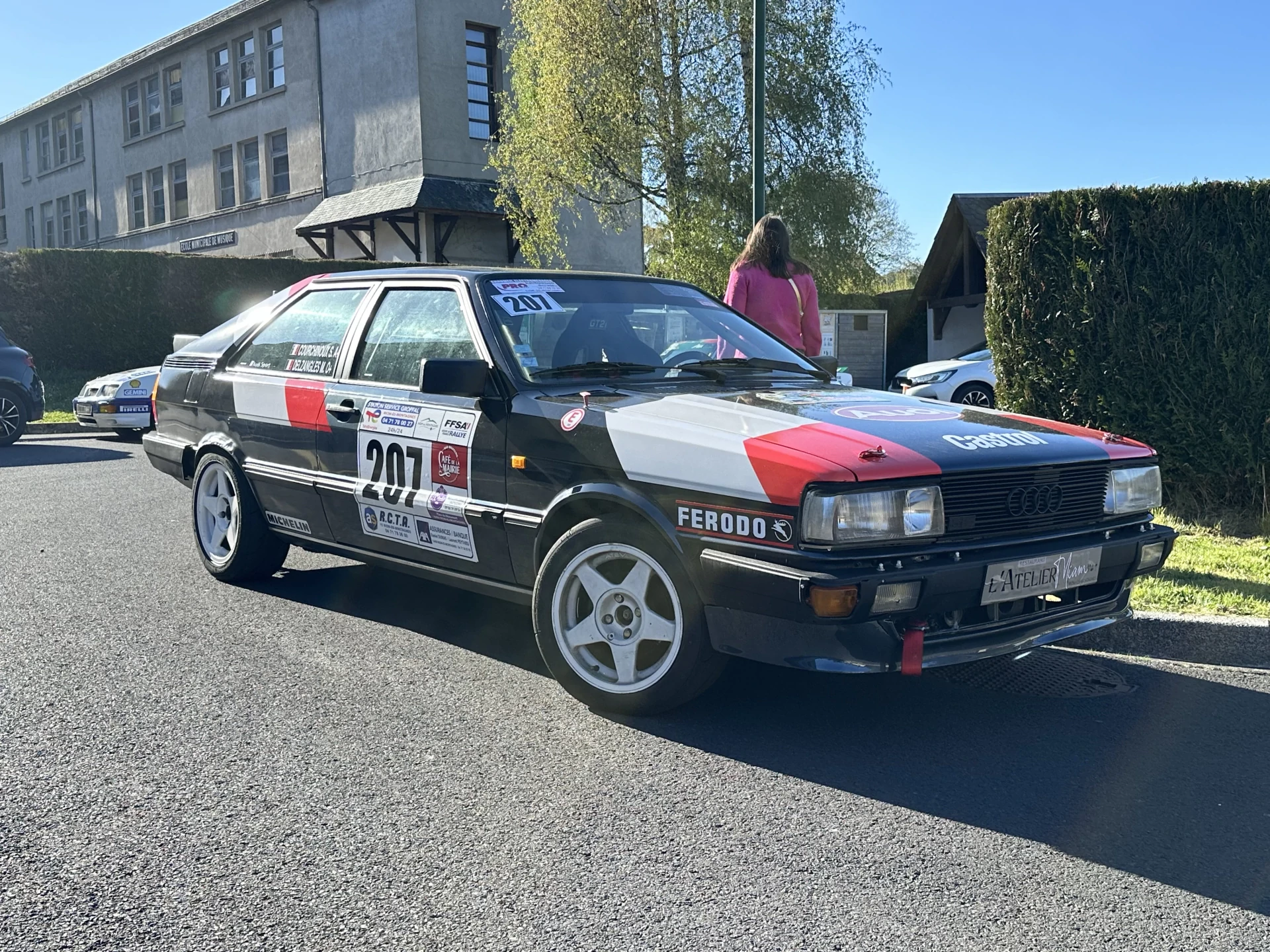 Audi coupé GT 2.2 5 cylinders