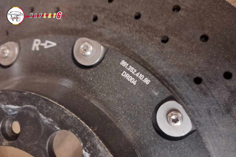 Brake disc Porsche 991