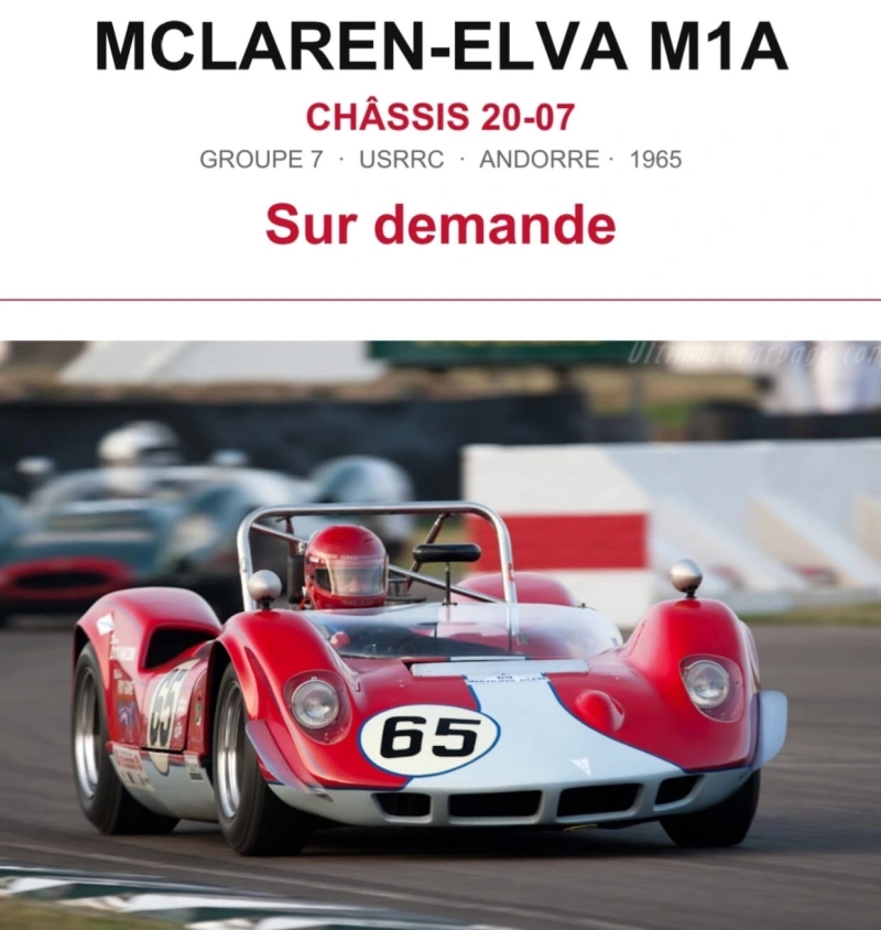 MCLAREN ELVA M1A