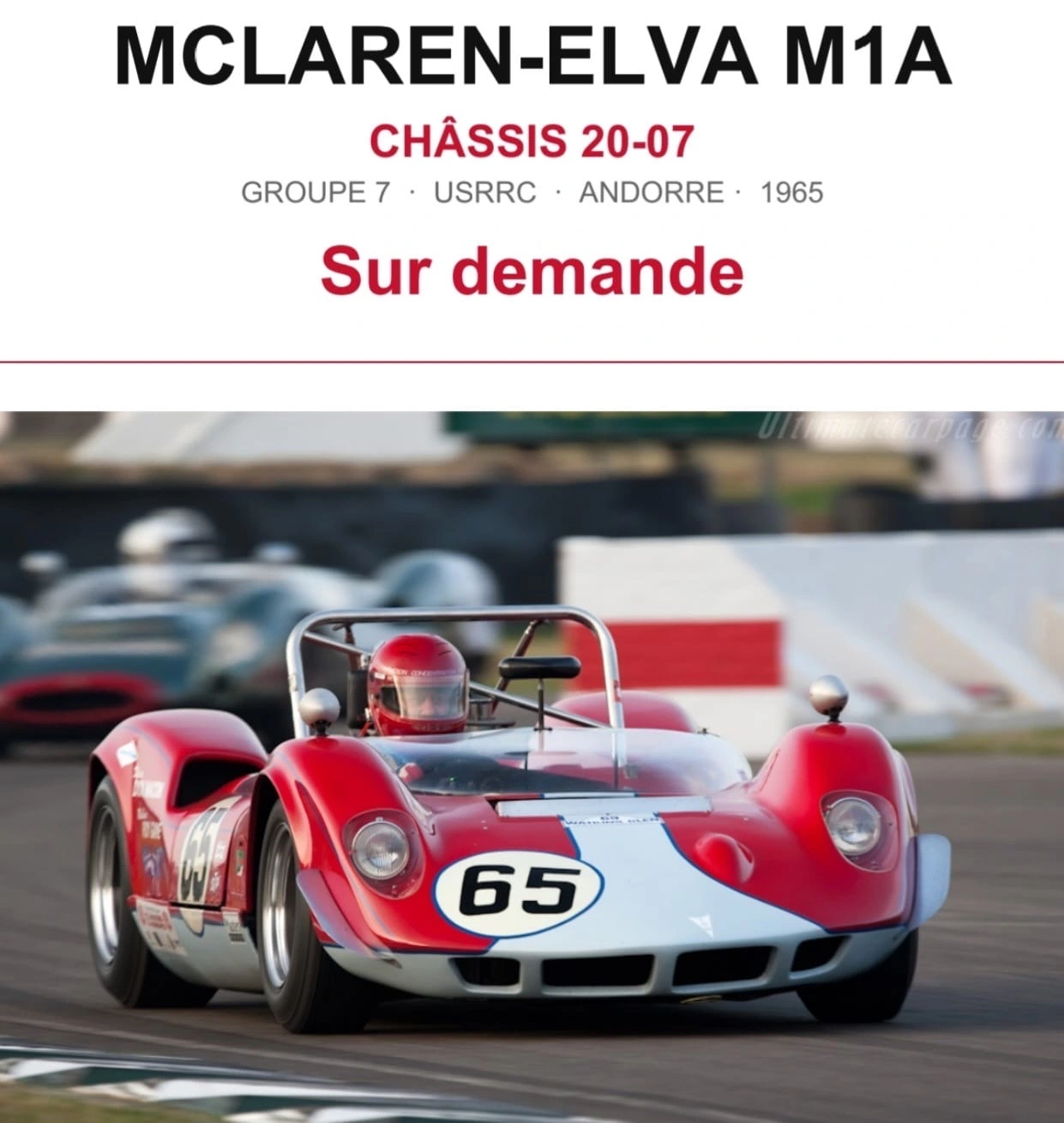 MCLAREN ELVA M1A – photo 2