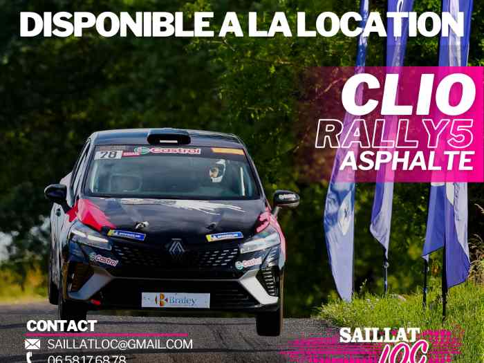 Clio Rally5 RC5 Full EVO à la location