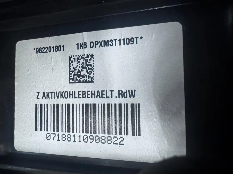 Activated Carbon Canister Porsche® Cayman 718 982 - 982201801