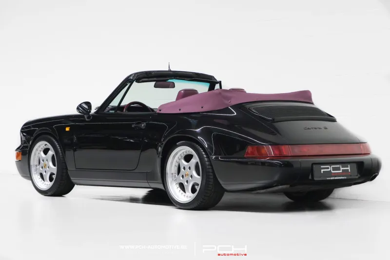 PORSCHE 964 Cabriolet Carrera 2 3.6 250cv - Ultra Rare Combo Colour - 1992