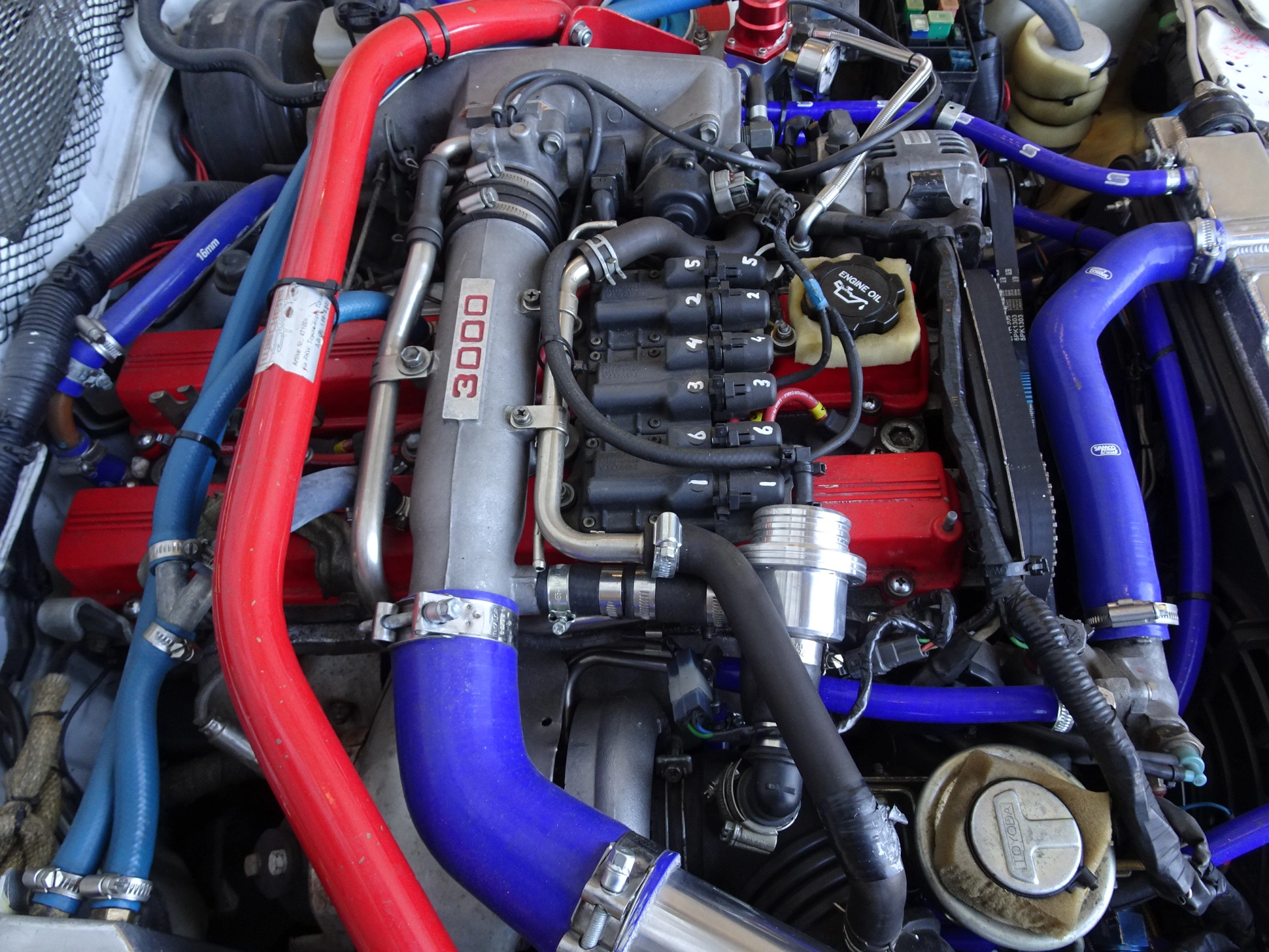 Toyota Supra Turbo MKlll 6 cilinder inline 24V Groupe N 1992 – photo 3