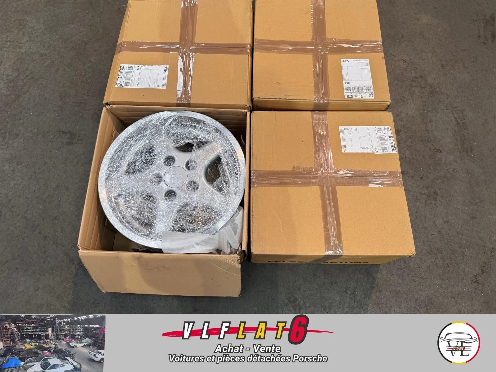 Kit 4 jantes RUF – Porsche® 911 – photo 1
