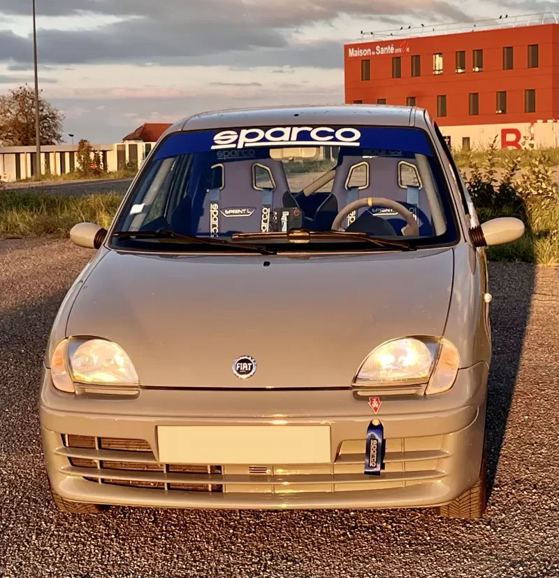 Fiat Seicento préparée circuit