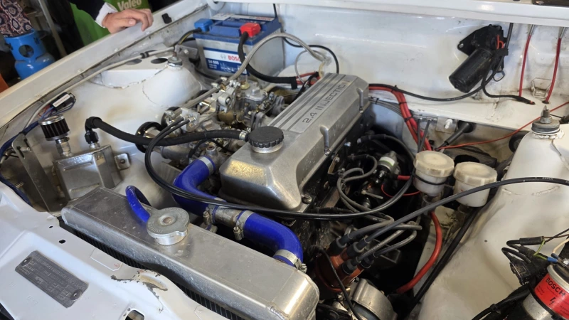 A magnificent, fully-equipped Opel Kadet C rally car