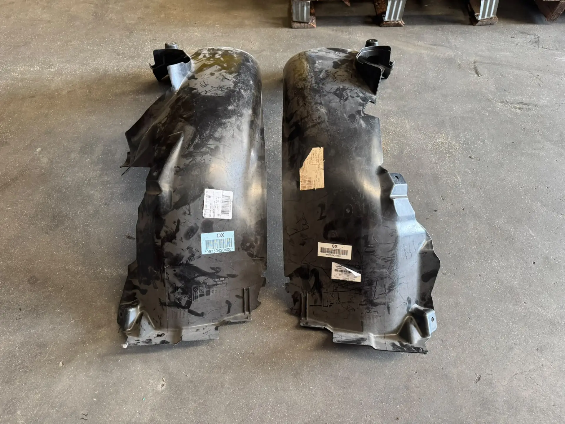 Porsche 997 GT3 Cup left and right wheel arch trims – photo 1