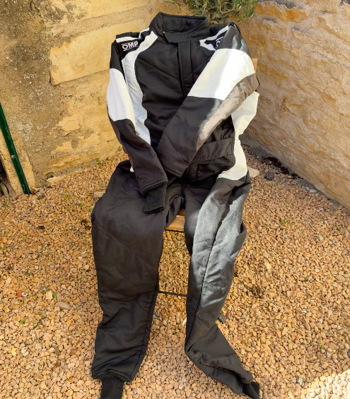 Combinaison OMP First Elle noir/blanc taille 42