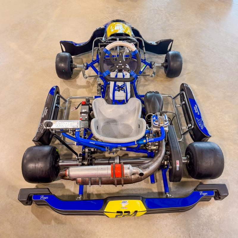Second-hand PRAGA Fighter 2026 kart with IAME X30 Senior engine