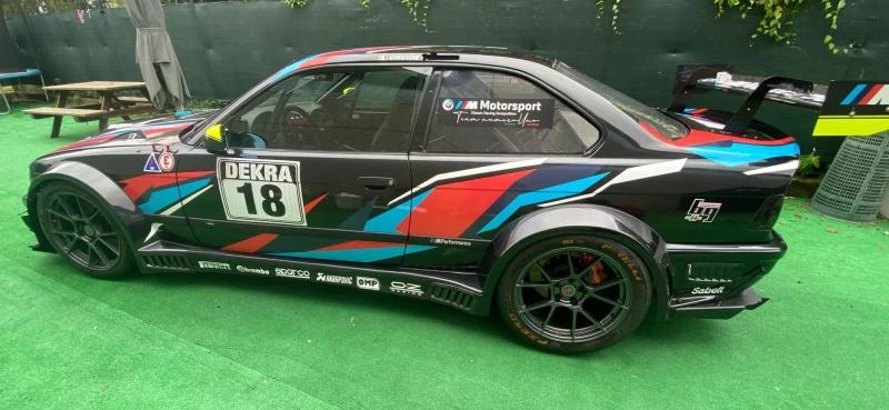 BMW M3 1994 turbo prêt pour les courses, trackday