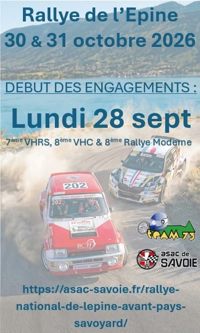 Location 206 N2s Rallye de l’Epine