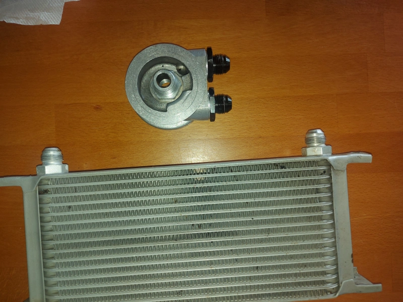 Daneilson 15-row oil radiator with modine
