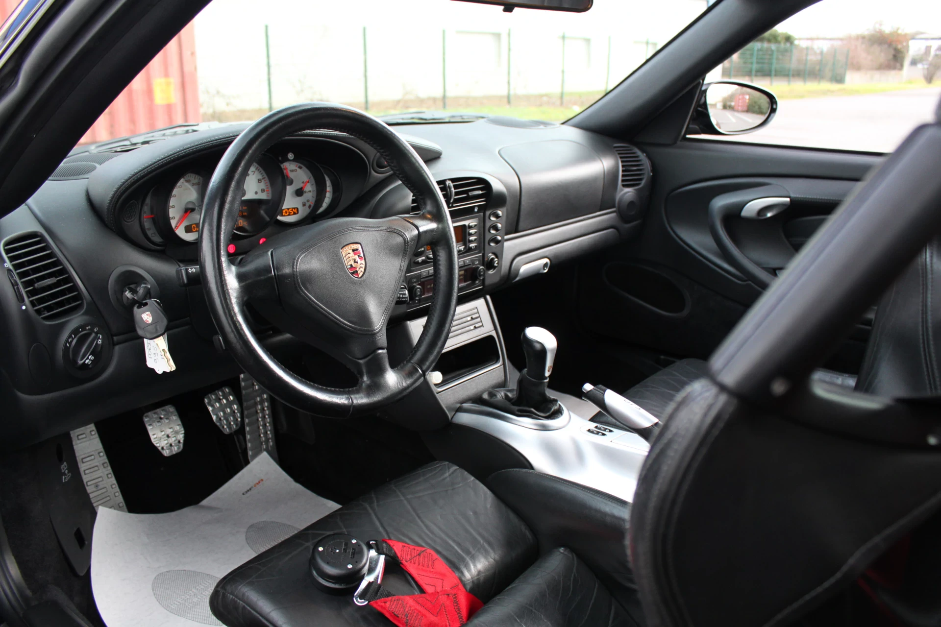 PORSCHE 911 (996.2) GT3 | LEATHER BUCKET SEAT | ALUMINIUM ROLL BAR | BECKER | IMMAT FR