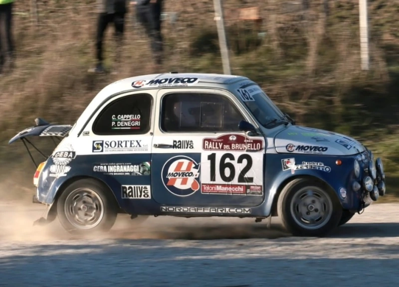 Fiat 500 gr.2 Htp Giannini rally car