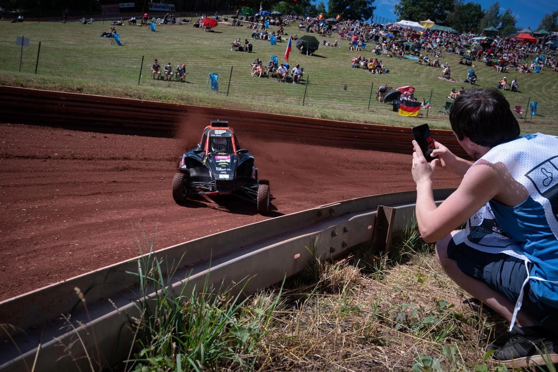Cross car planet motorsport without engine